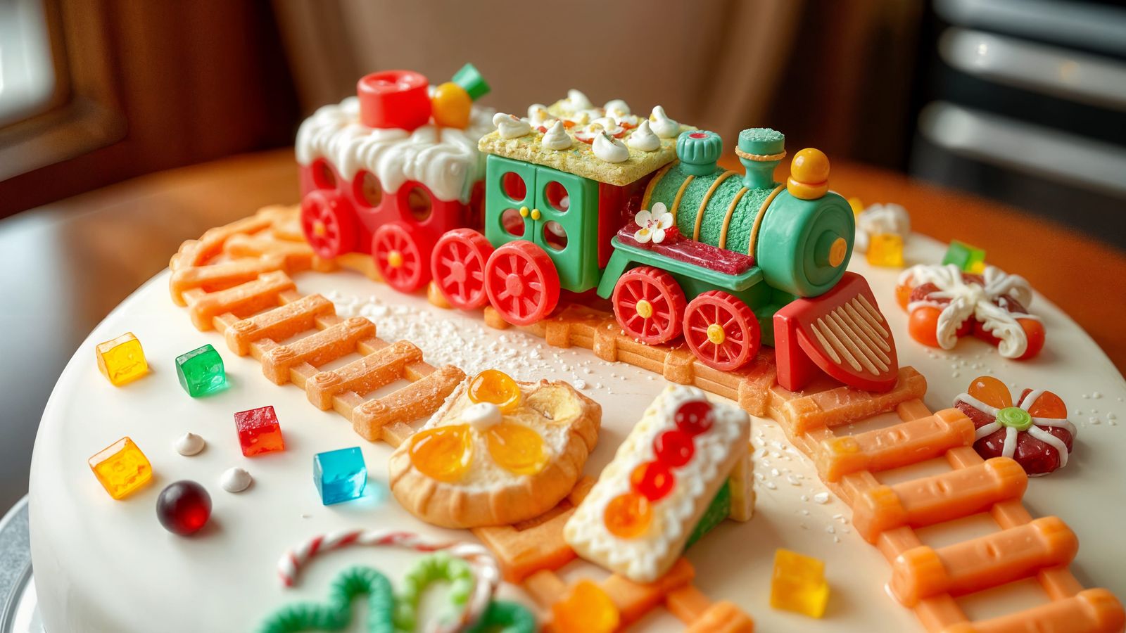 Birthday party train. ;D  by @Taoxas