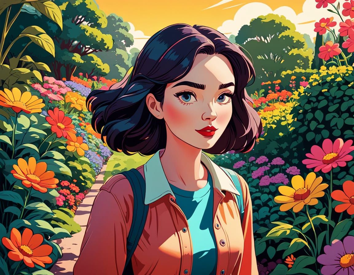 We’ll meet in the garden at Noon…  by @Dabbler