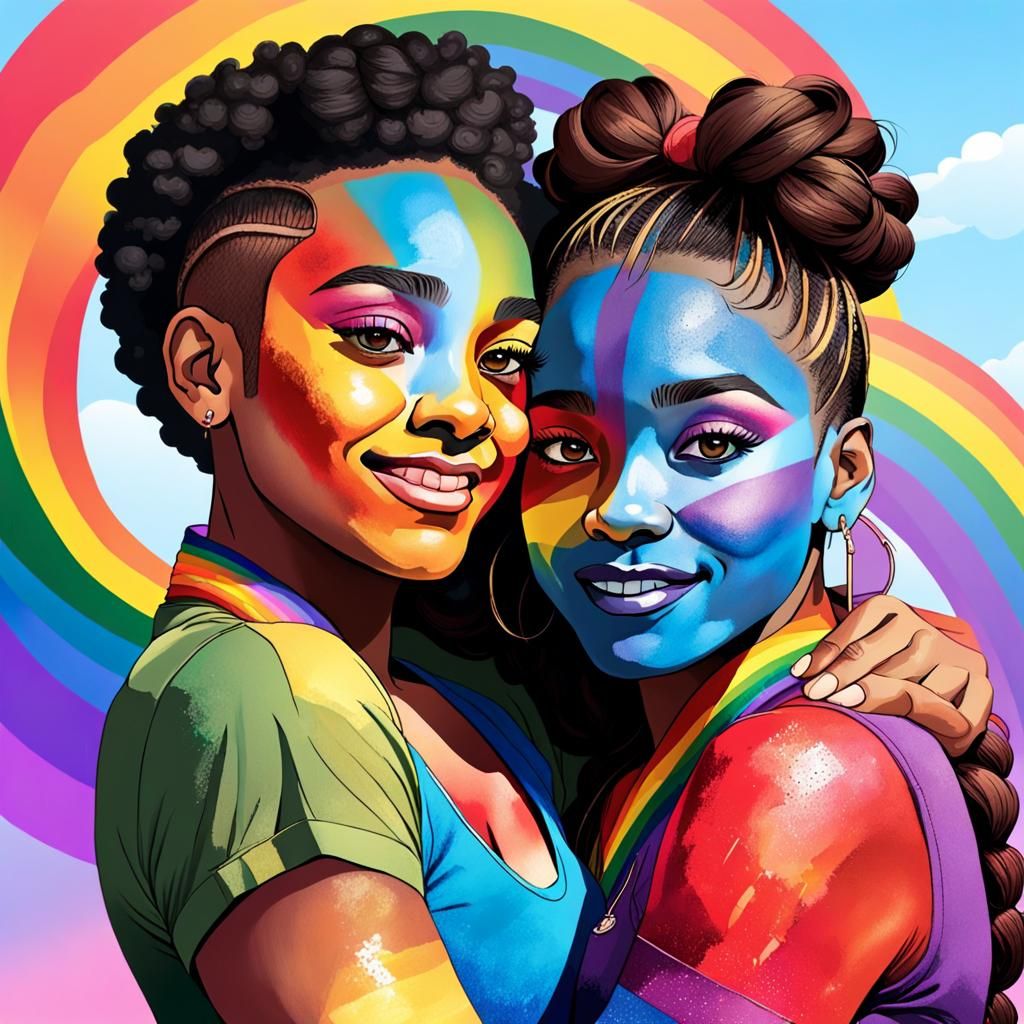 Happy Pride Month! 🌈   by @Caroline