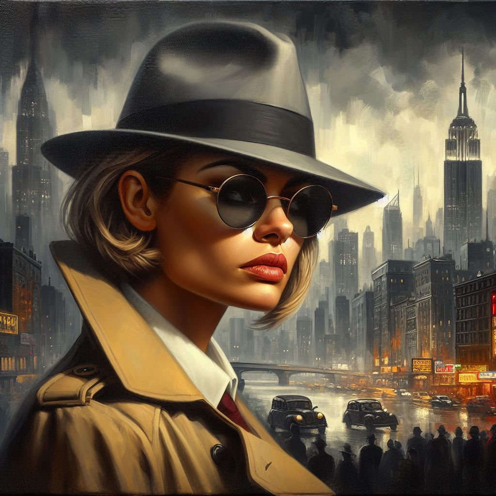 1930's Noir crime detective