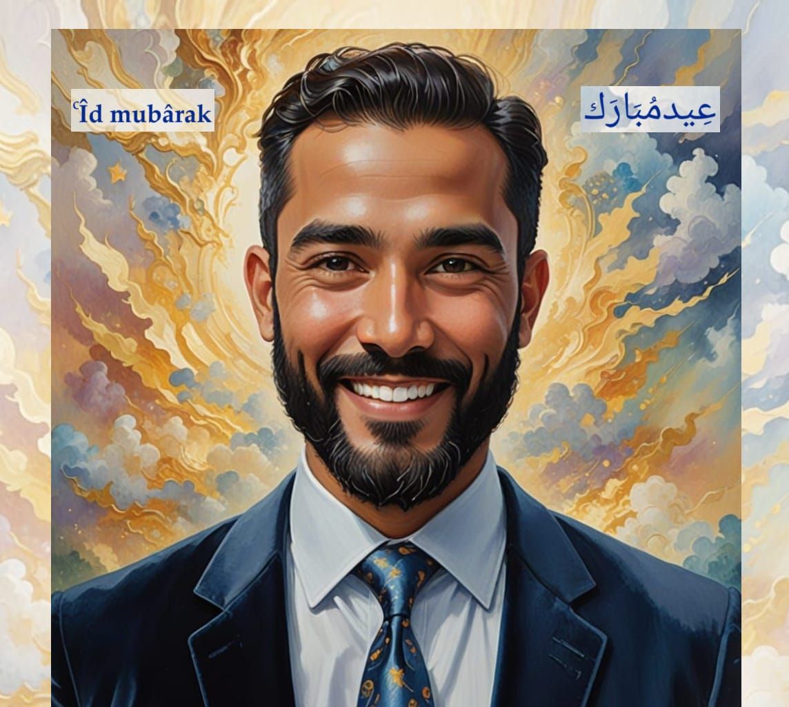 Īd mubārak  🌟  عِـيـد مُـبَـارَك