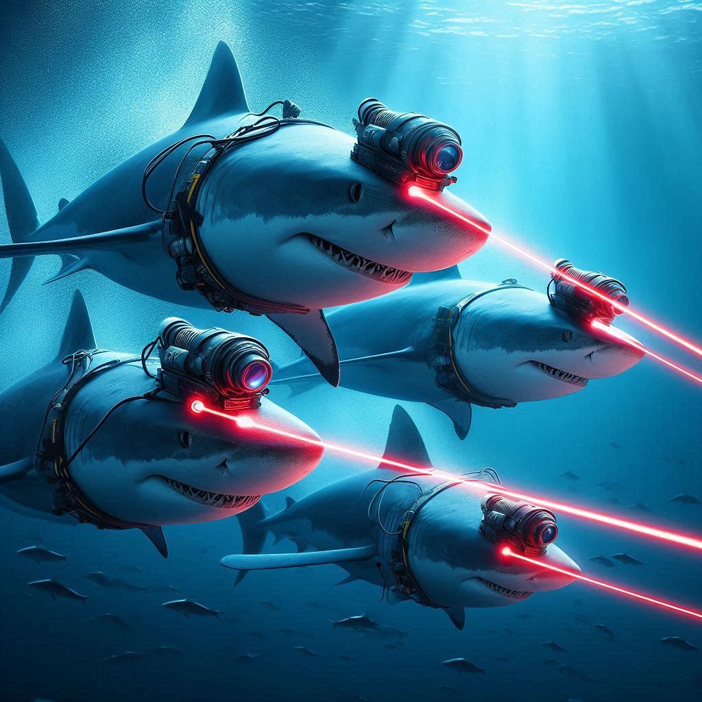 Sharks with Frickin' Laser Beams Attached to their Heads!