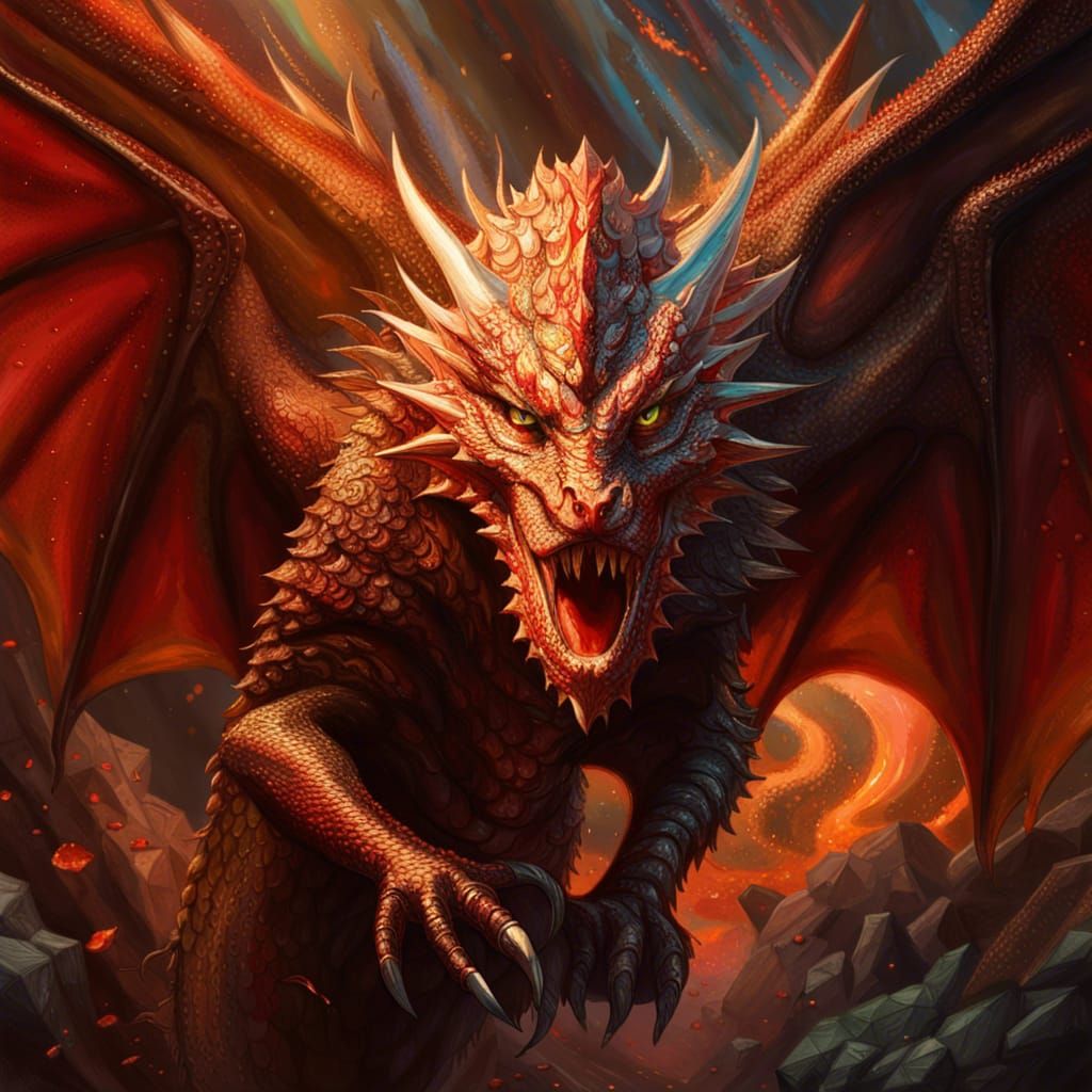 Smaug - AI Generated Artwork - NightCafe Creator