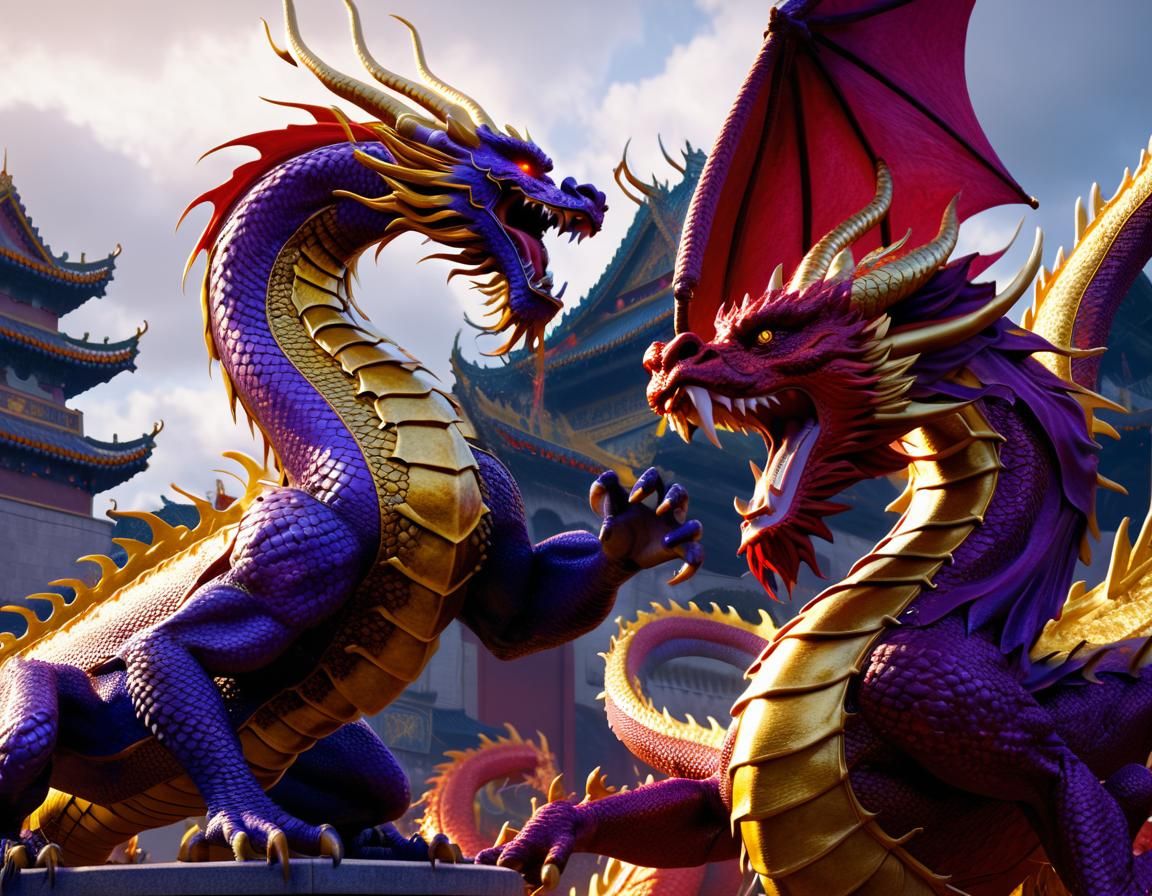 Dragon fight
