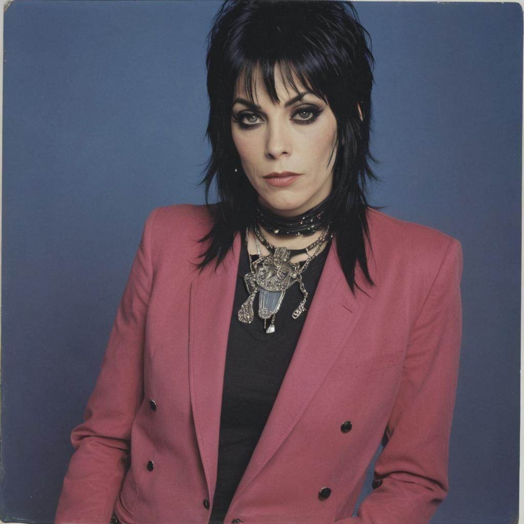 Joan Jett and The Blackhearts - AI Generated Artwork - NightCafe Creator