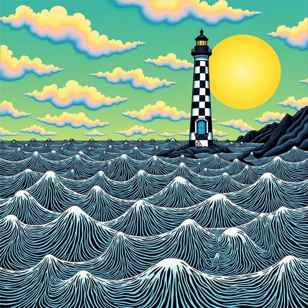 Patterned Seascape