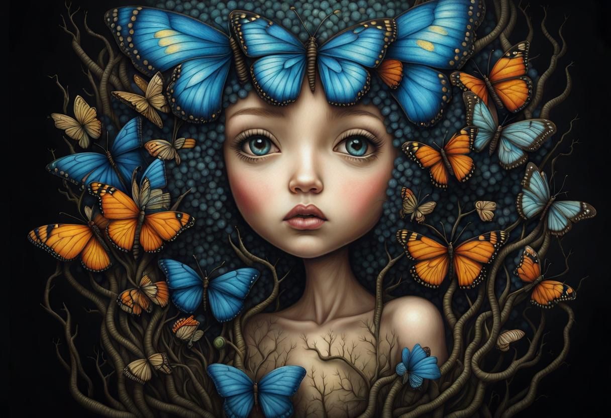 Like a butterfly