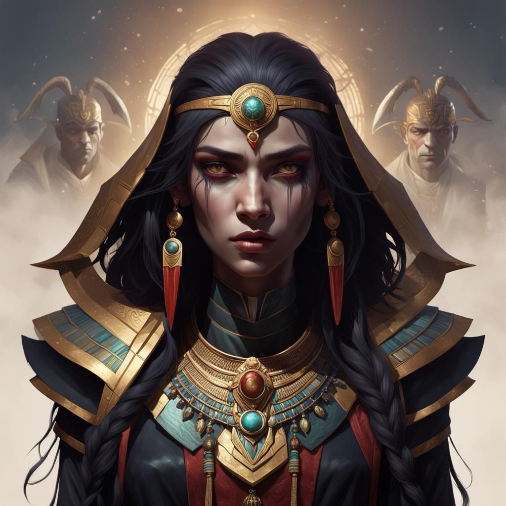 egyptian vampire - AI Generated Artwork - NightCafe Creator