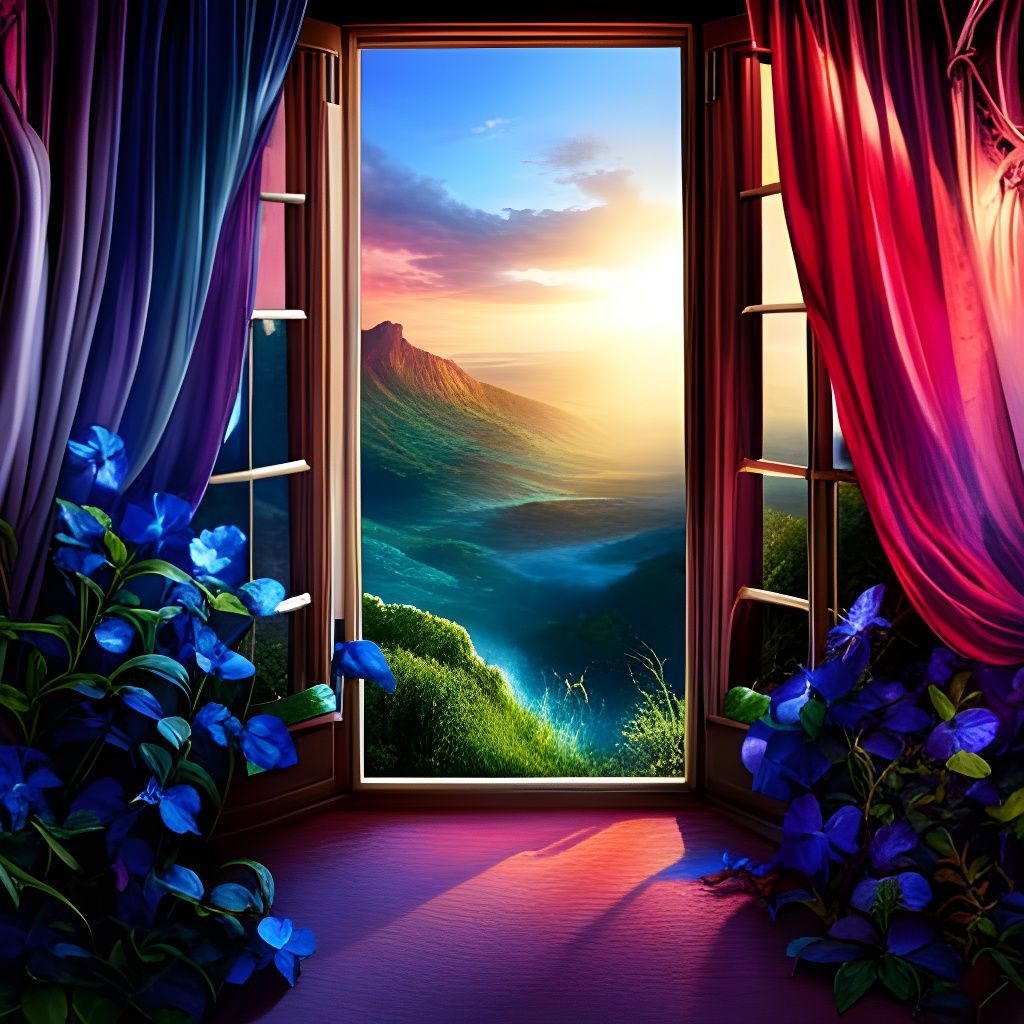 Window to the Fantasia   by @freki