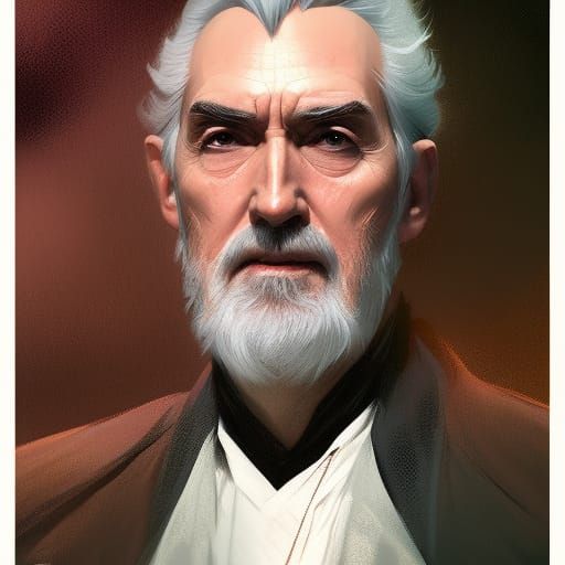 Count Dooku - AI Generated Artwork - NightCafe Creator