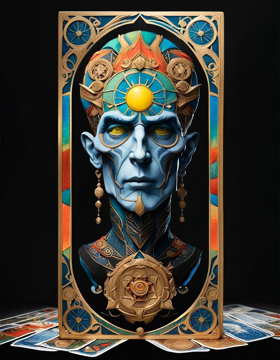 Fantasy Tarot Card