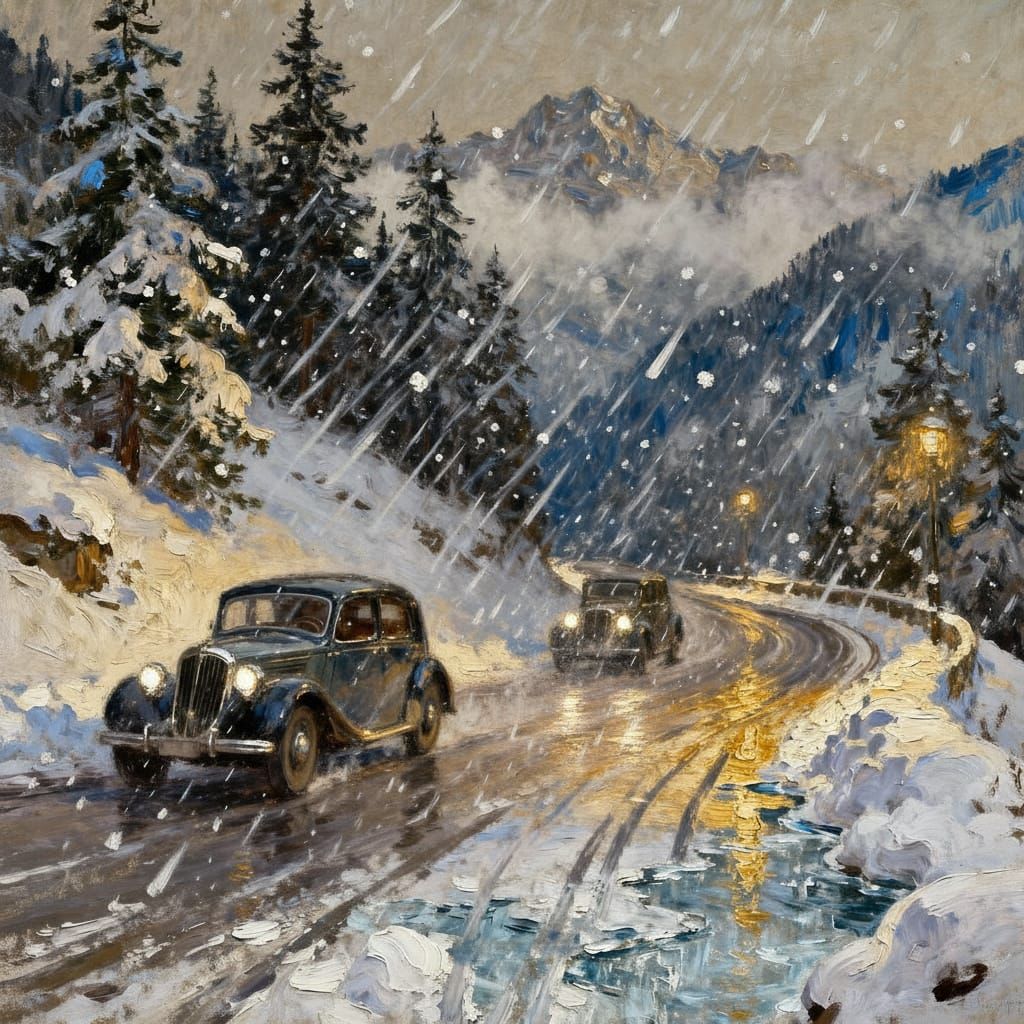 Winter driving  by @Hannah