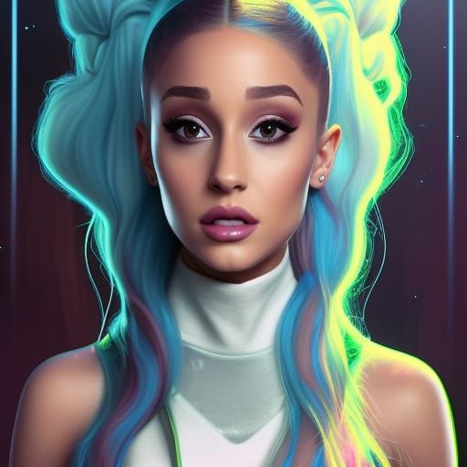 Ariana Grande - AI Generated Artwork - NightCafe Creator