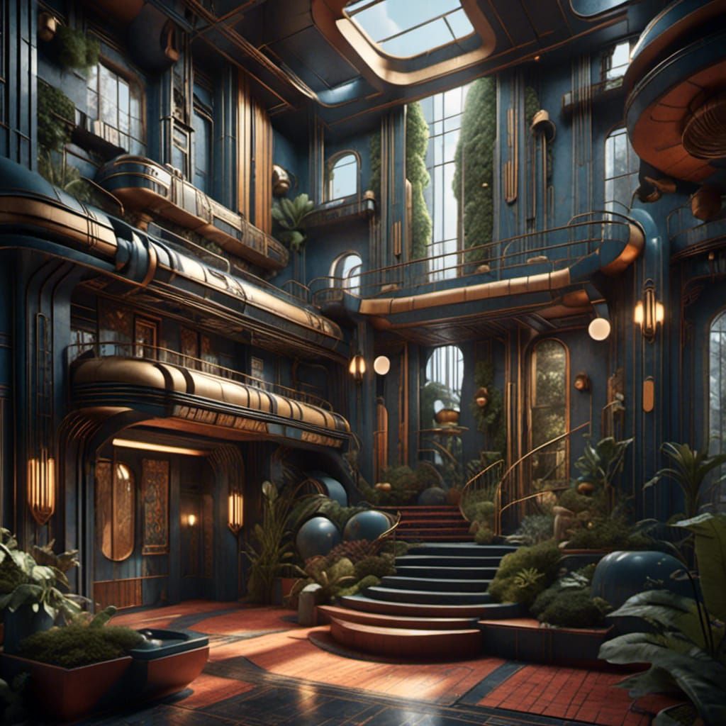 3D depth of detail, 3D raised detail, 3D DOF, Surrealistic cityscape <lora:Steskers Futurism:1.0> 