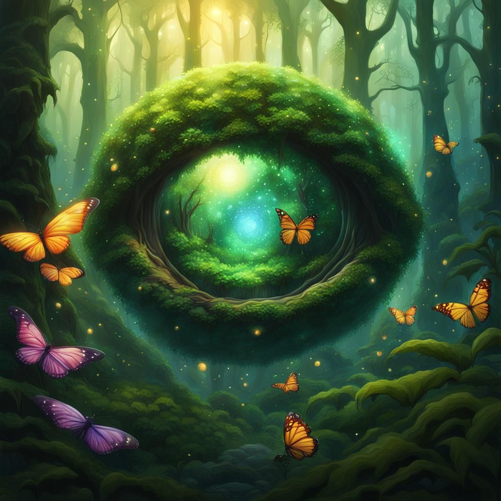 Eye into the forest realm