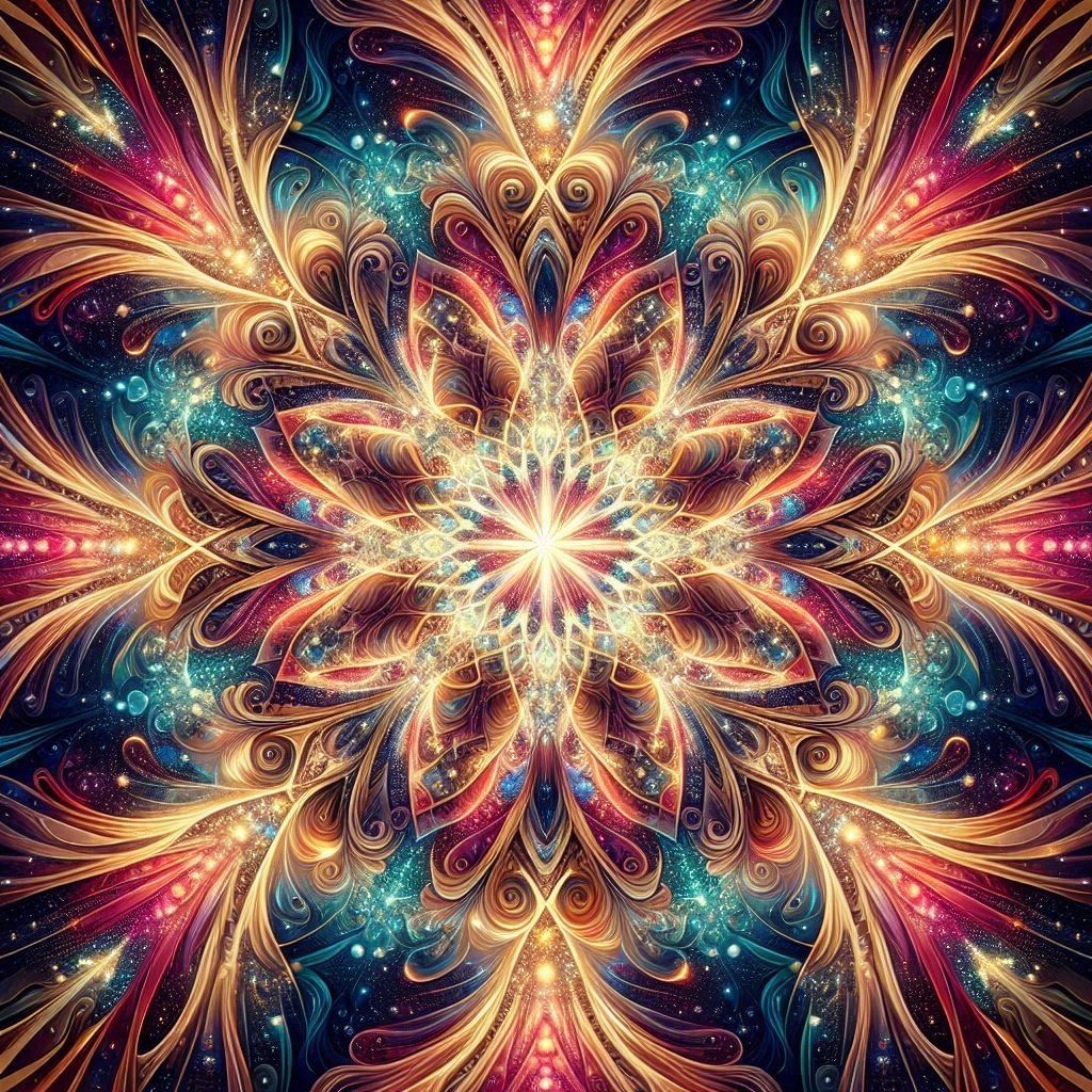 Kaleidoscope Art  by @zephyrael
