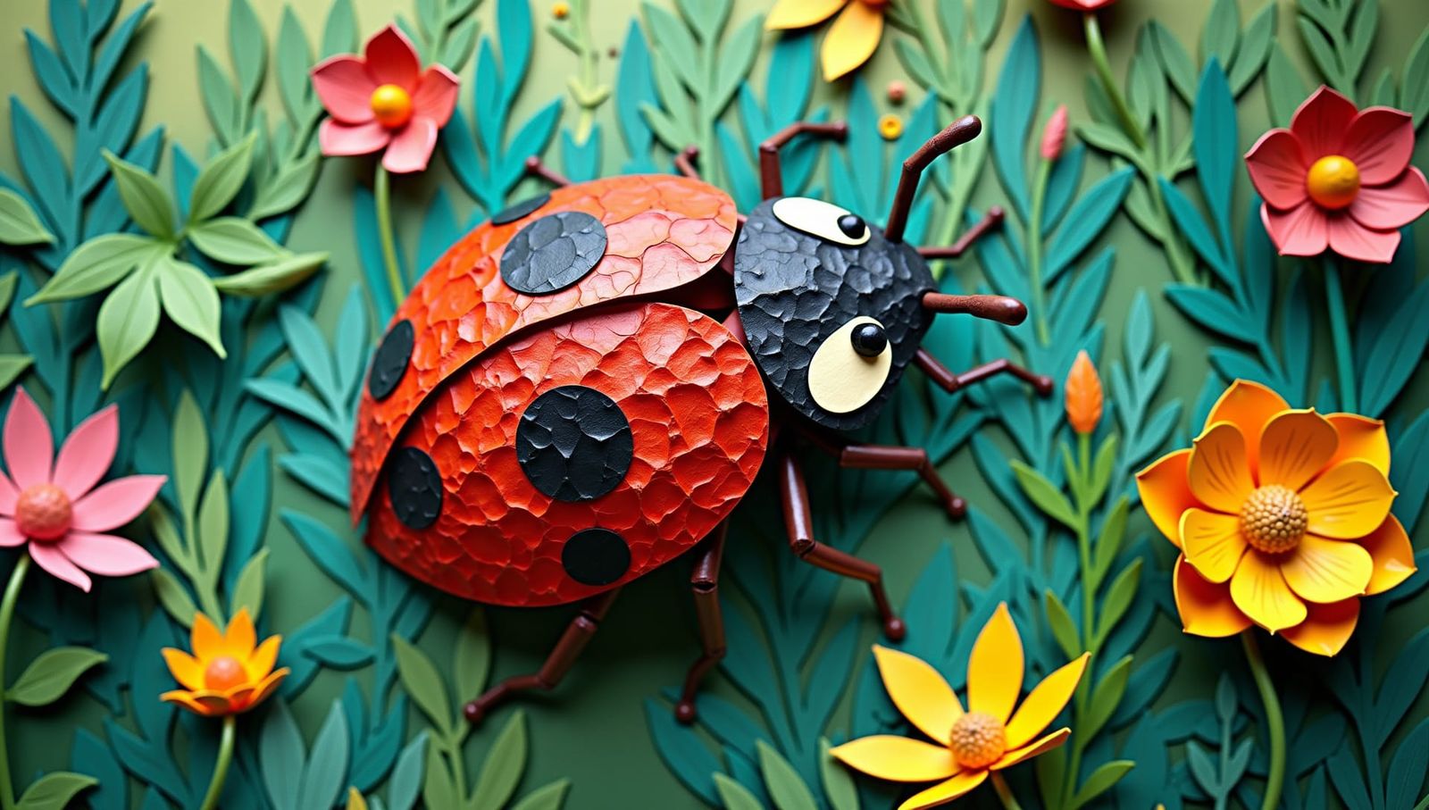 Paper Ladybug