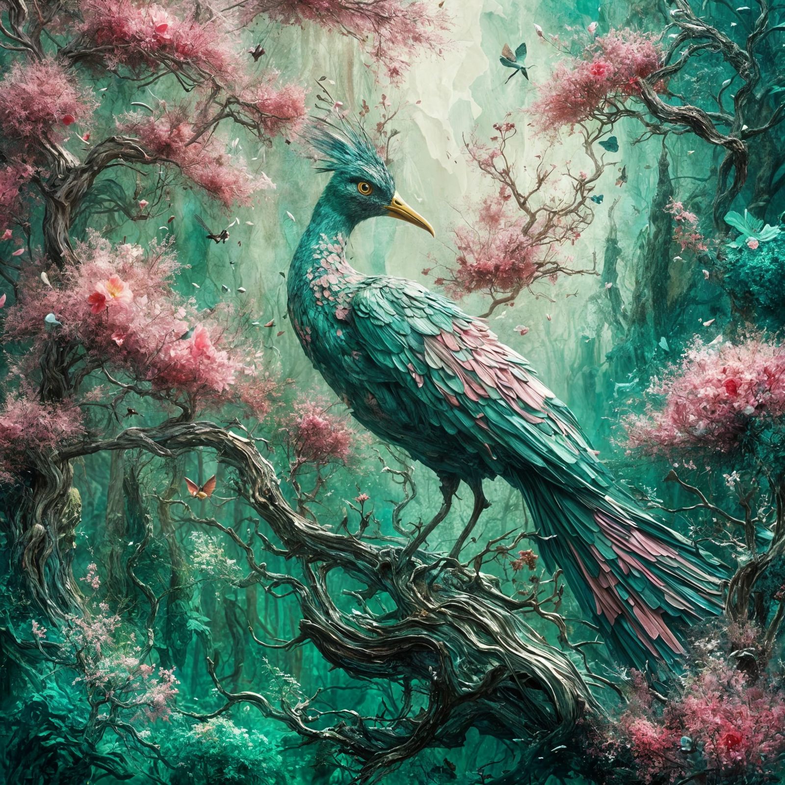 A Strange Bird  by @George Stanley
