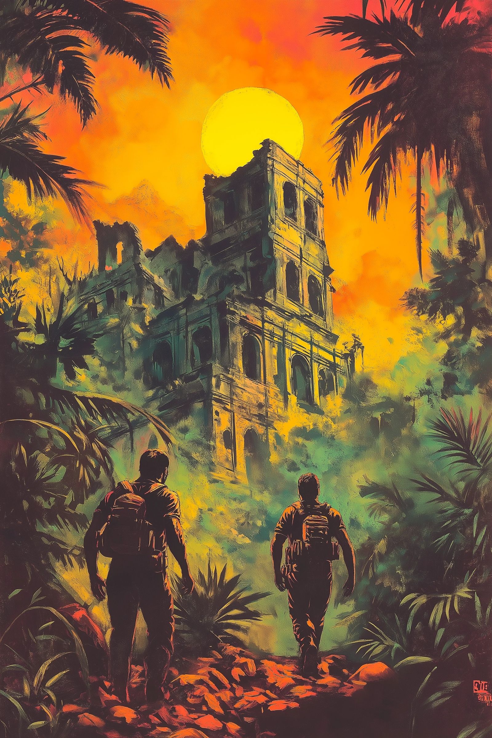 Discovering the ruins