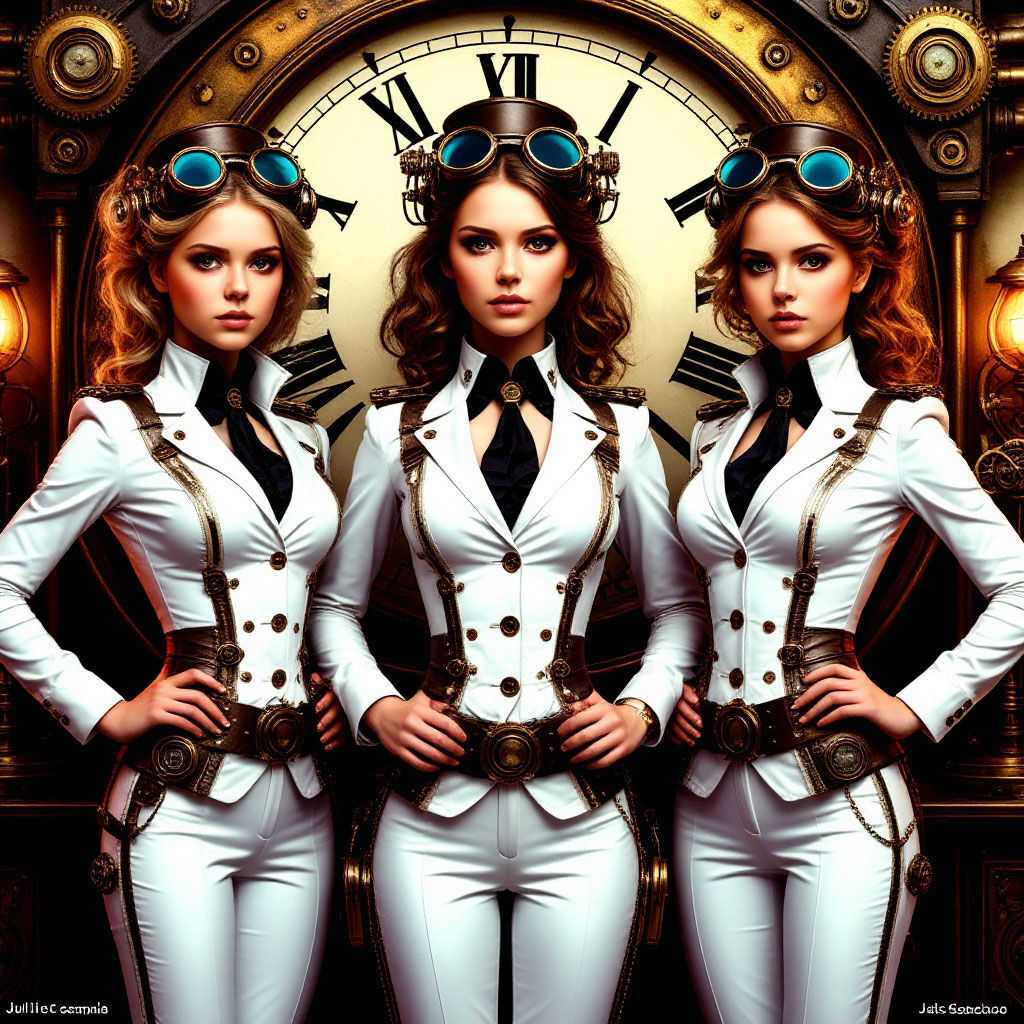 Jinna, Gloria and Sofia