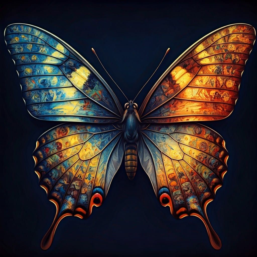 Delicate wings  by @Mangochango