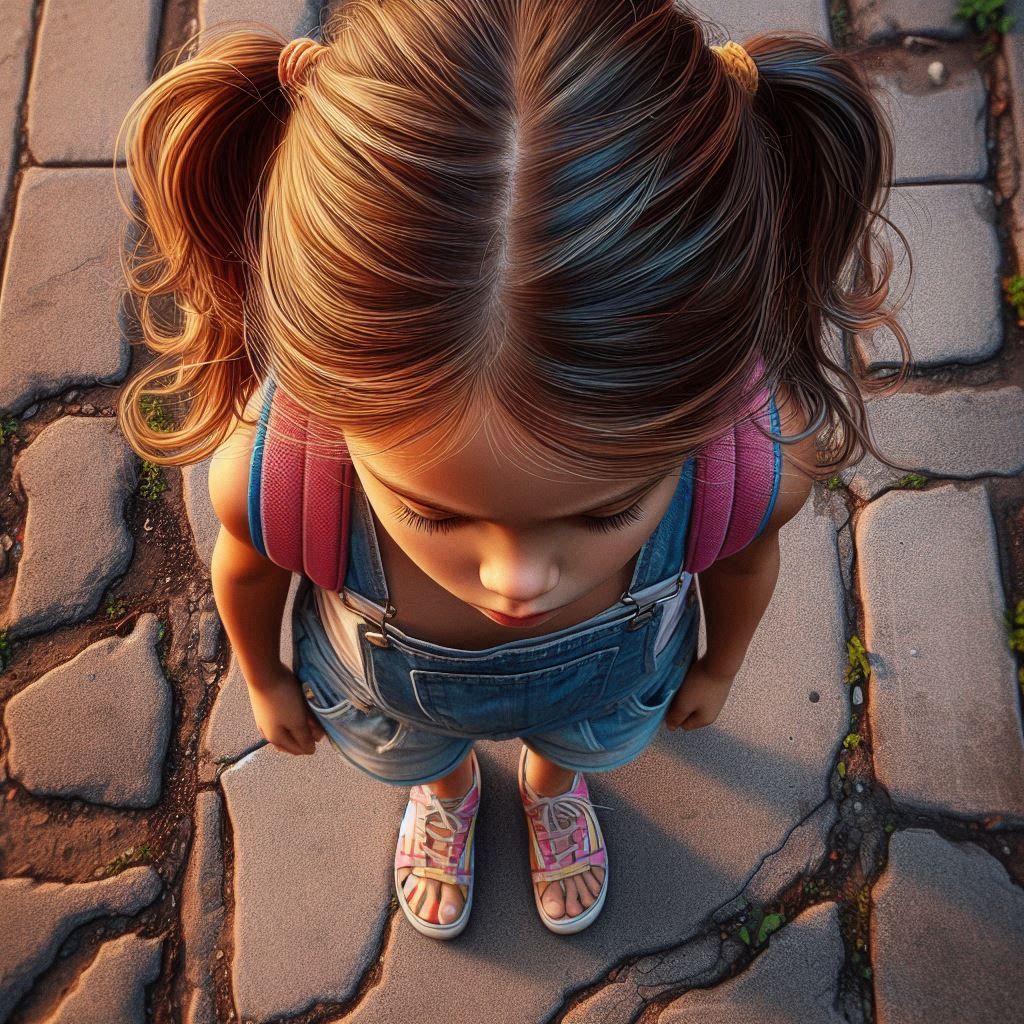 Step on a crack...break your mommy's back...