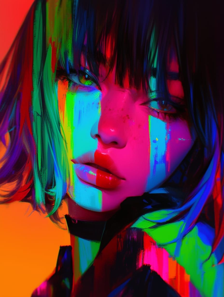 "Neon Whispers"