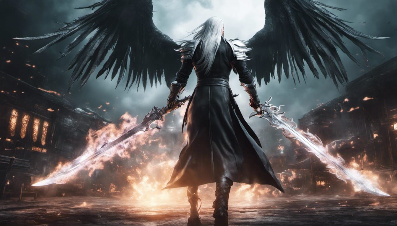 Sephiroth - AI Generated Artwork - NightCafe Creator