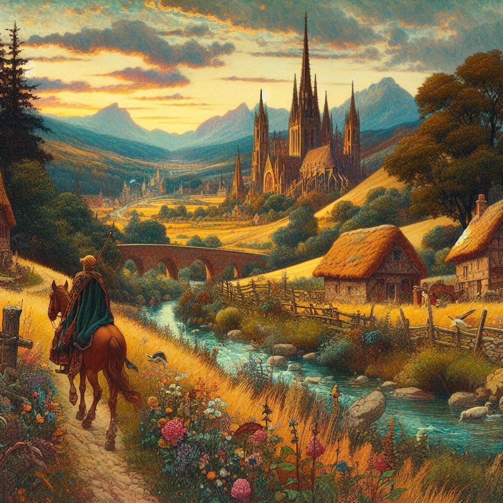The Luminous Countryside: A Journey Through Fairy Tale Realms