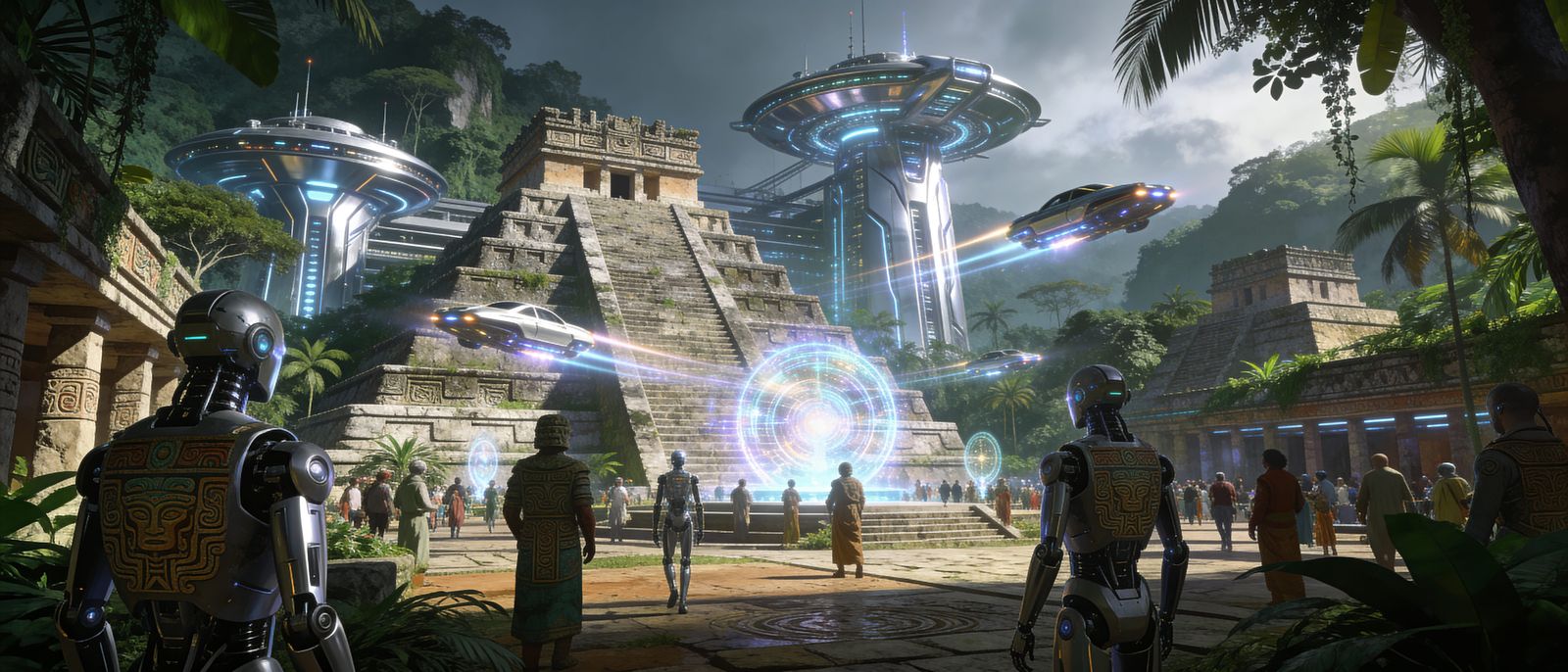 The undiscovered Mayan city.  by @Andy Pilgrim