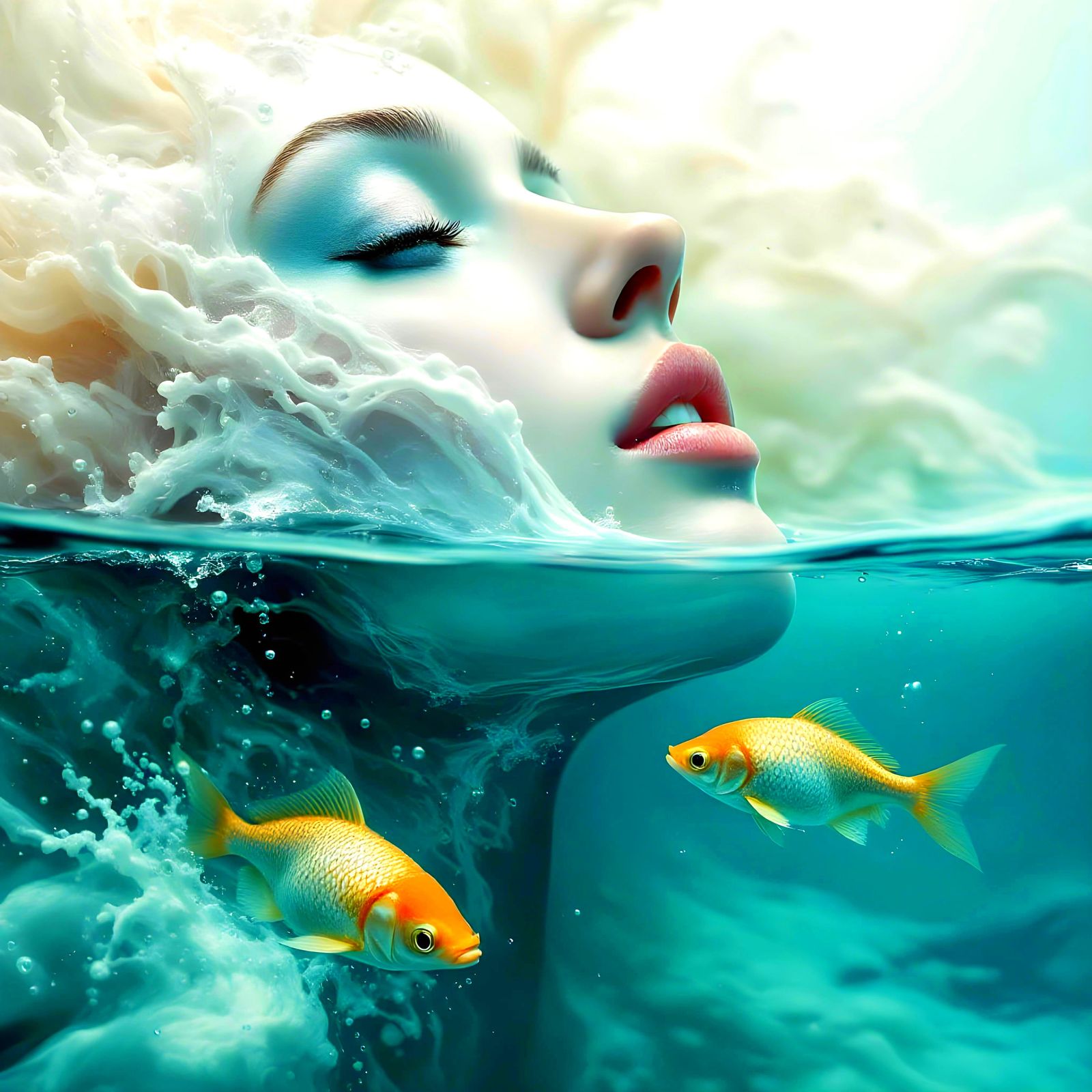 Under Water Photoshoot   by @Floe Joe 