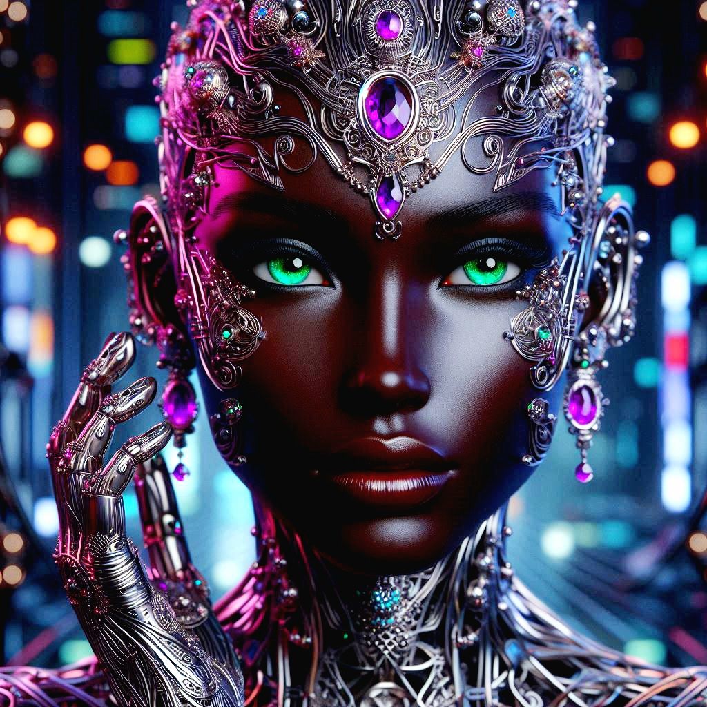 Cyborg model #225-91A, sterling silver