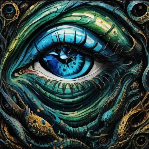 <lora:Sons of Chaos:1.0> Run with the fun eldritch god