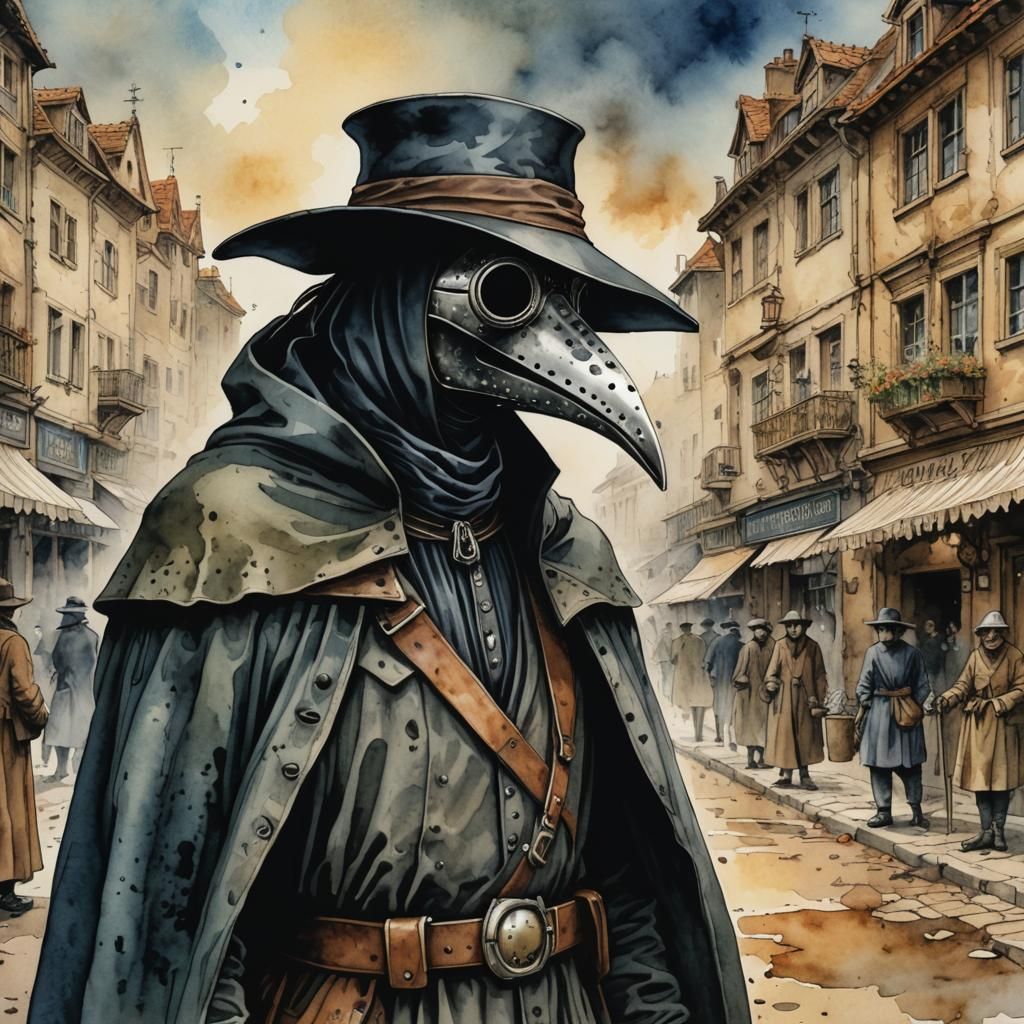 The plague doctor  by @The_Historian
