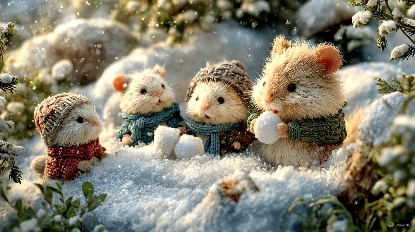 “The Great Squeak Snowball Caper.”