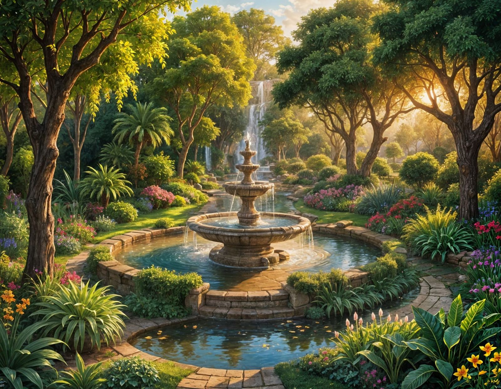 fountain of youth  by @Alma 