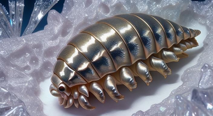 An isopod stuffed toy