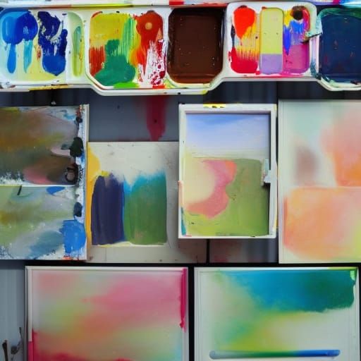 What do I paint today ?.? AI Generated Artwork NightCafe Creator