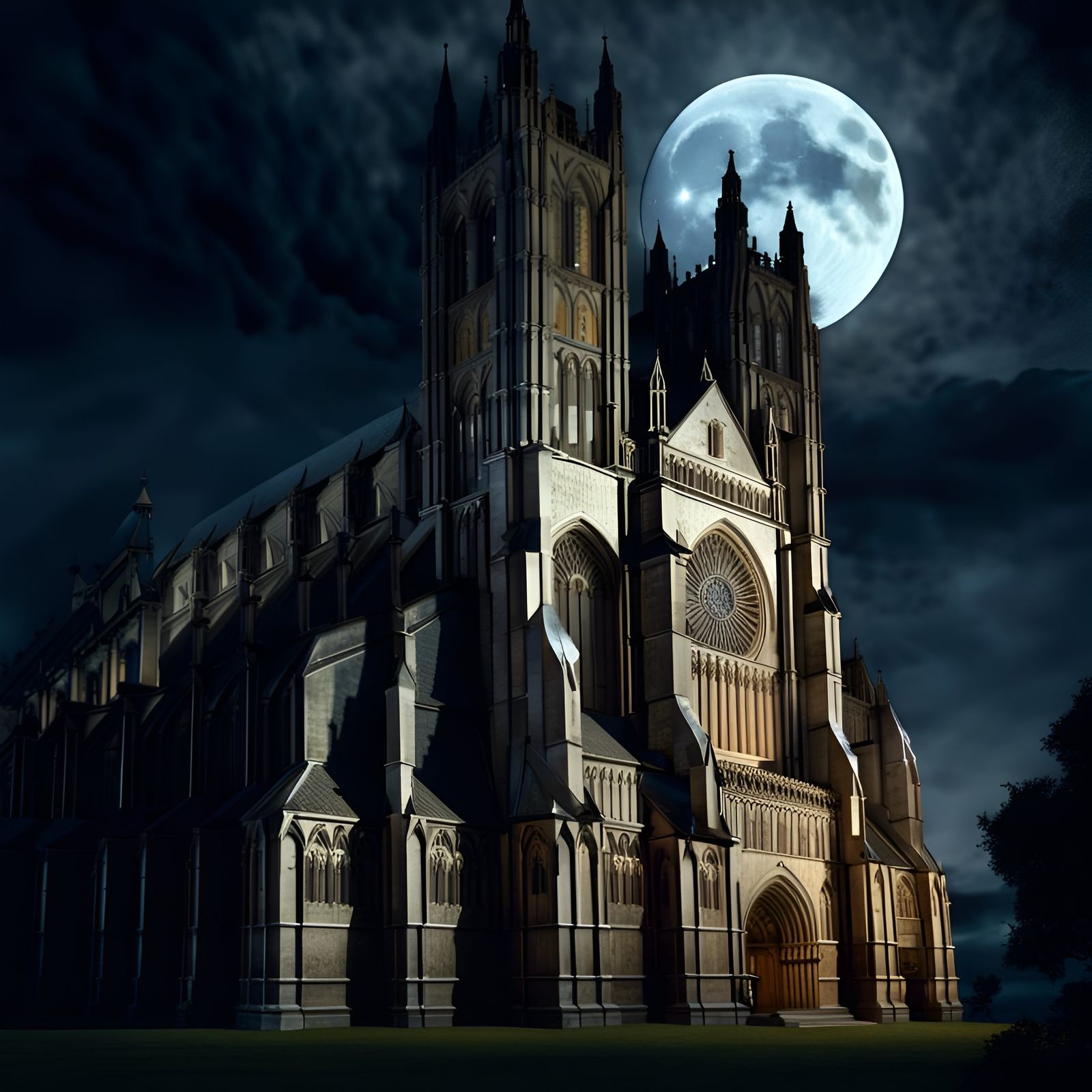 Gothic cathedral  by @Jabana