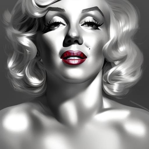 Marilyn Monroe Ai Generated Artwork Nightcafe Creator