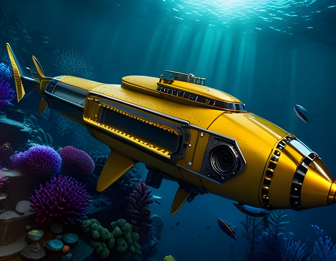 Submarine   by @ConfettiHeart