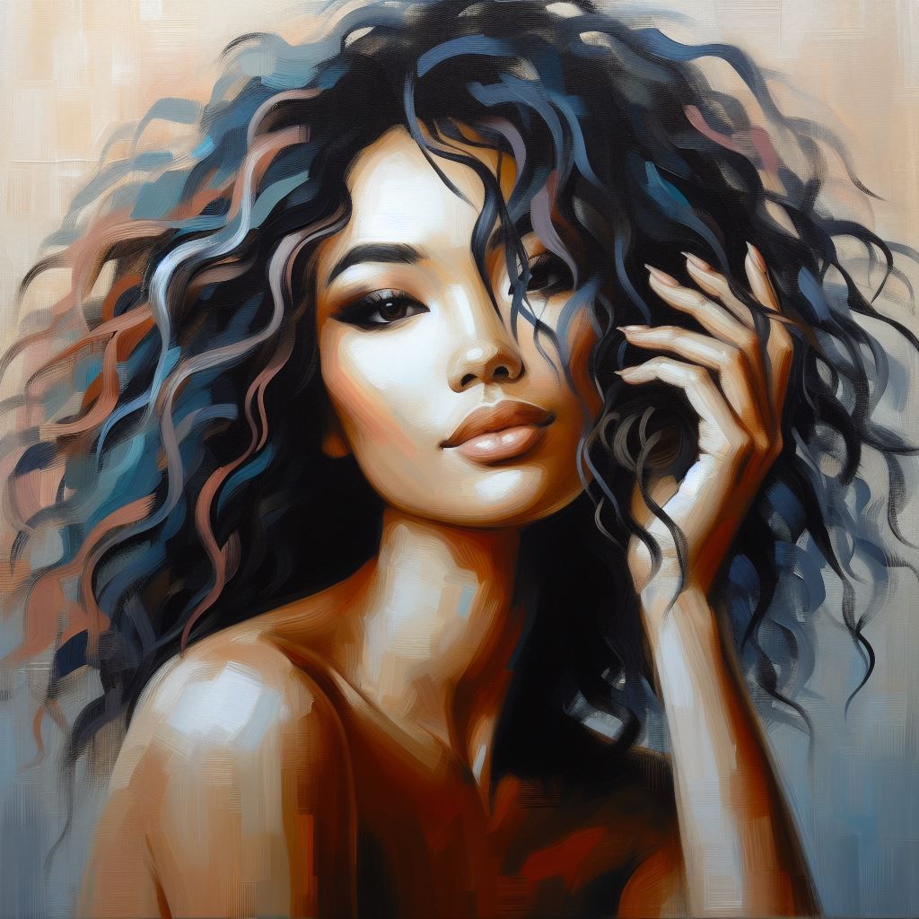 acrylic portrait