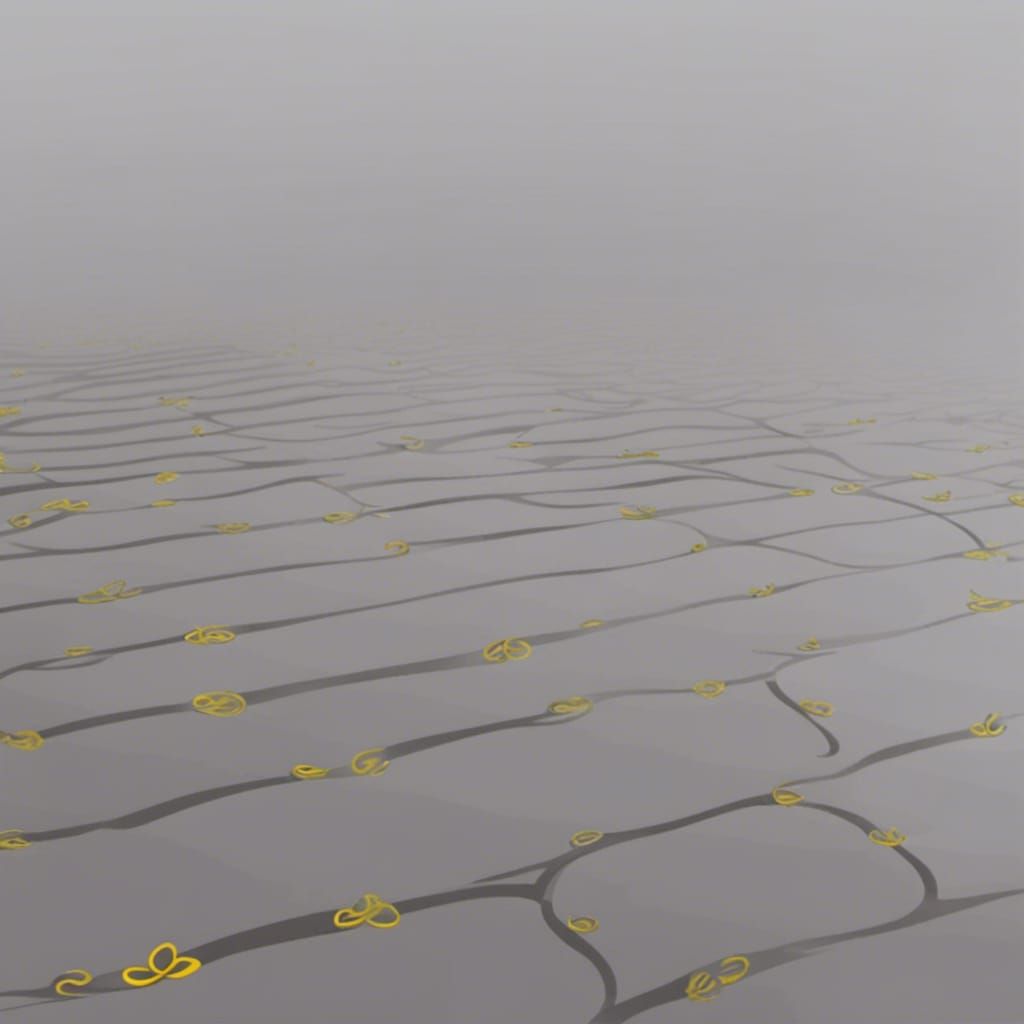 In the cracks