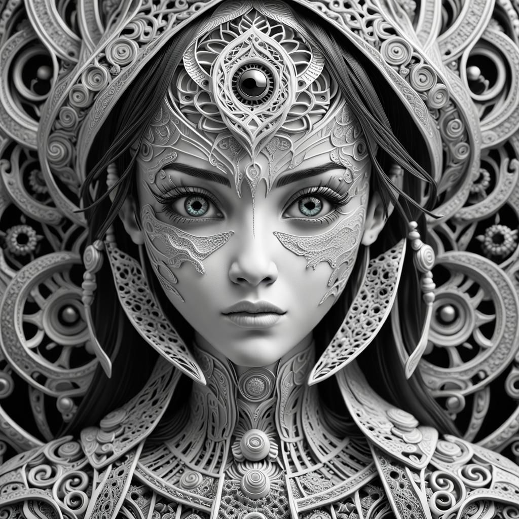 Black and white  by @delgael