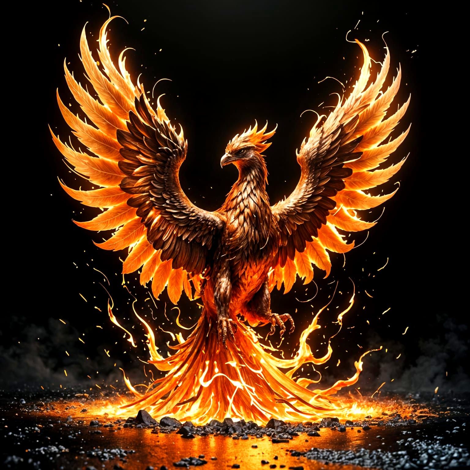 Phoenix reborn  by @Luiscontilde