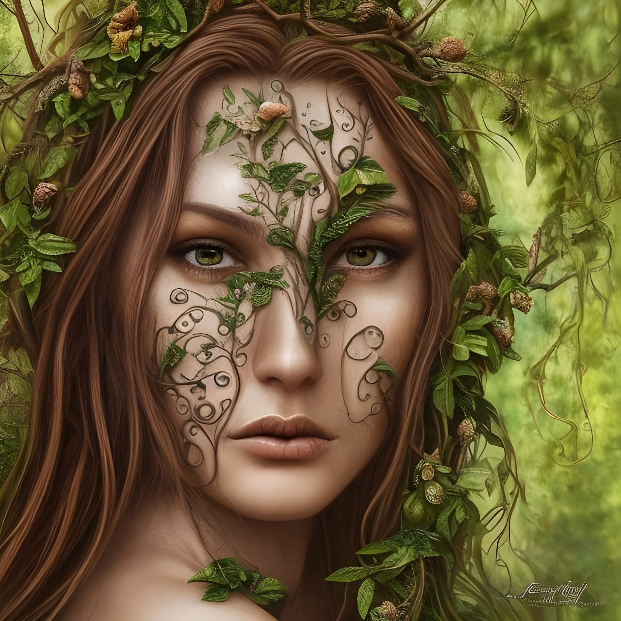 Dryad, female - AI Generated Artwork - NightCafe Creator