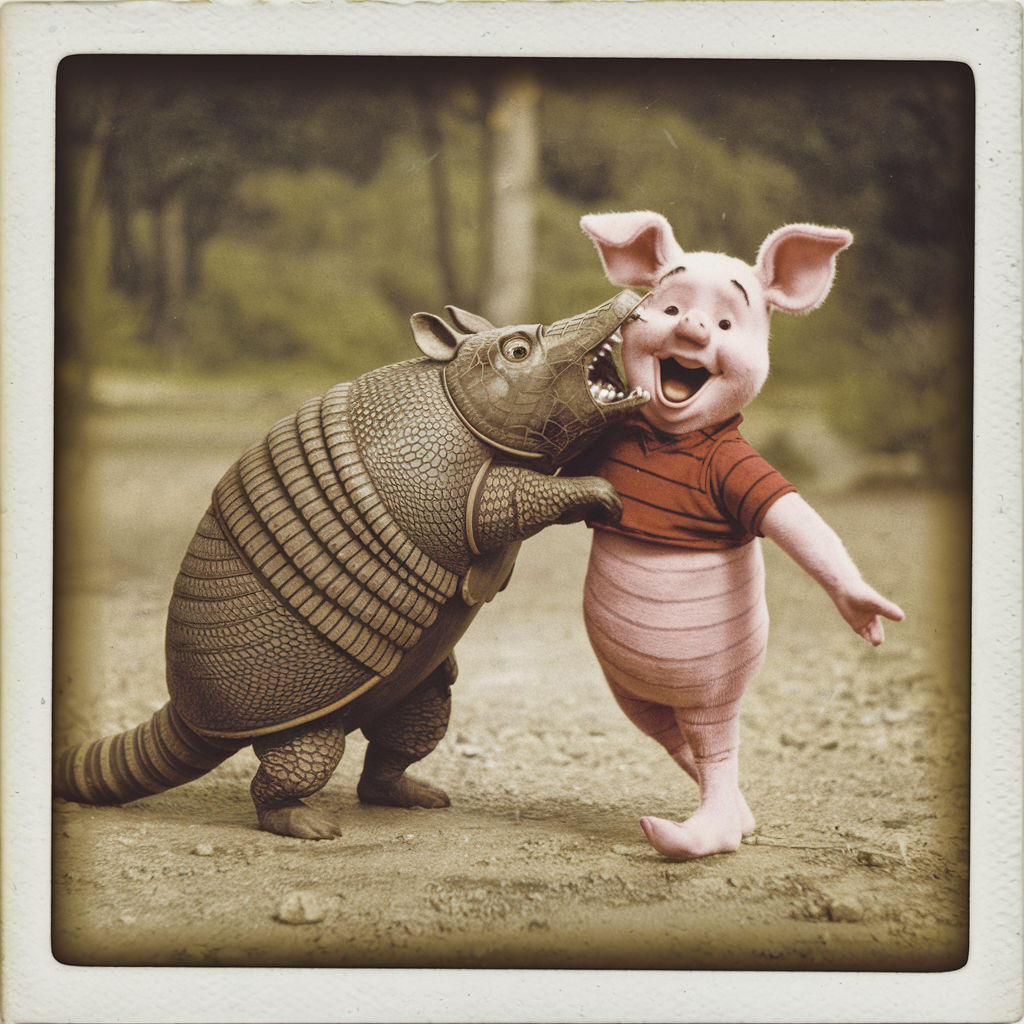 In 1968, as a special "Thank You", Walt Disney sent the entire cast of "Winnie The Pooh" to Disney World.