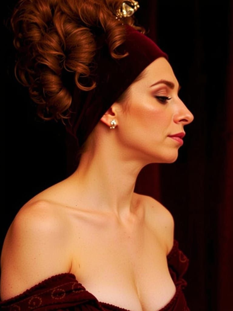 Portrait of Barbra Streisand