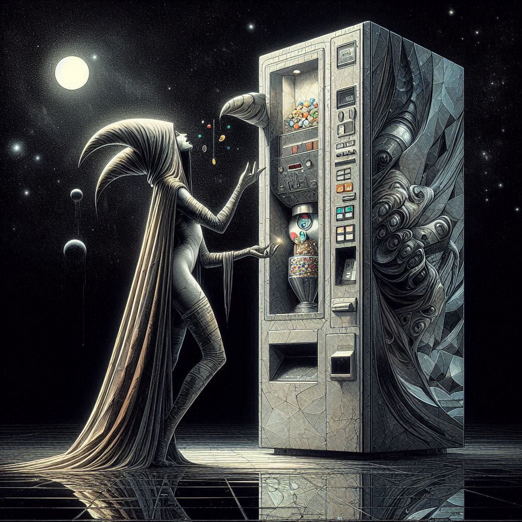 dispensing at the end of time