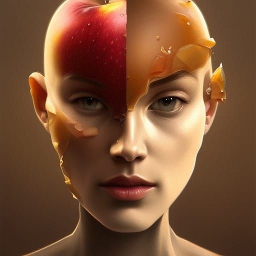 Caramel Apple AI Generated Artwork NightCafe Creator